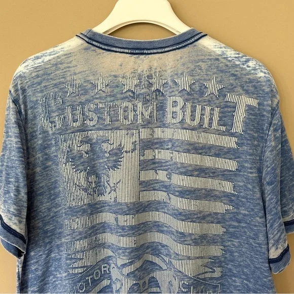 Vintage Y2K Mens 2X Shirt Bundle Burnout Tshirts Machine Motor Chop Shop Skull - Picture 13 of 15